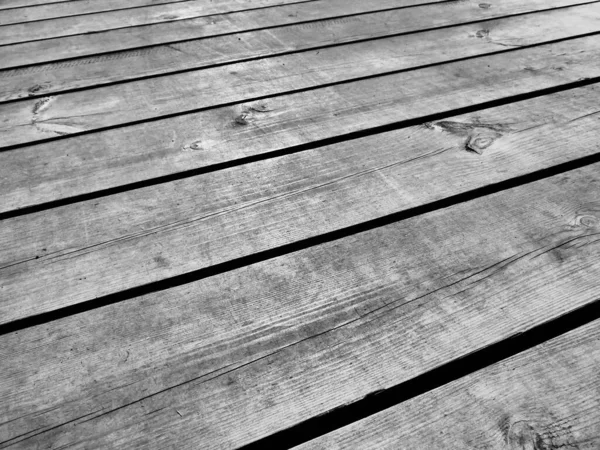Houten Planken Zwart Wit Ondergrond — Stockfoto