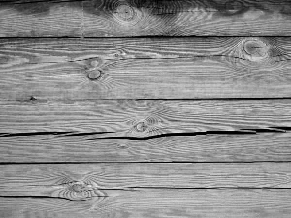 Деревянные Доски Черно Белые Задний План — стоковое фото