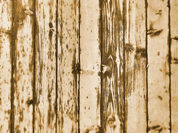 Brown Wooden Planks Sepia Background — Stock Photo, Image