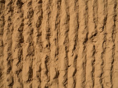 Kabataslak duvar arka planı. Kaba bir yüzeyin soyut görüntüsü.