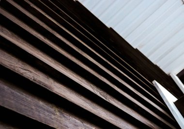 Karşıt arkaplan için ahşap kaplama