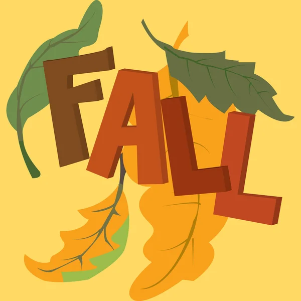 Fall krans esdoorn bladeren, berken of verzamelen Rowan bessen, acorn — Stockvector