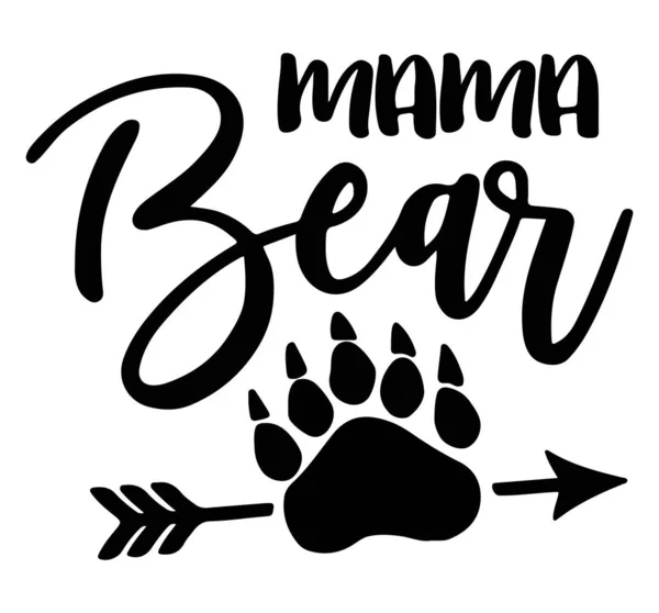 Anne ayı. Ayı pençesiyle ilham verici bir alıntı.