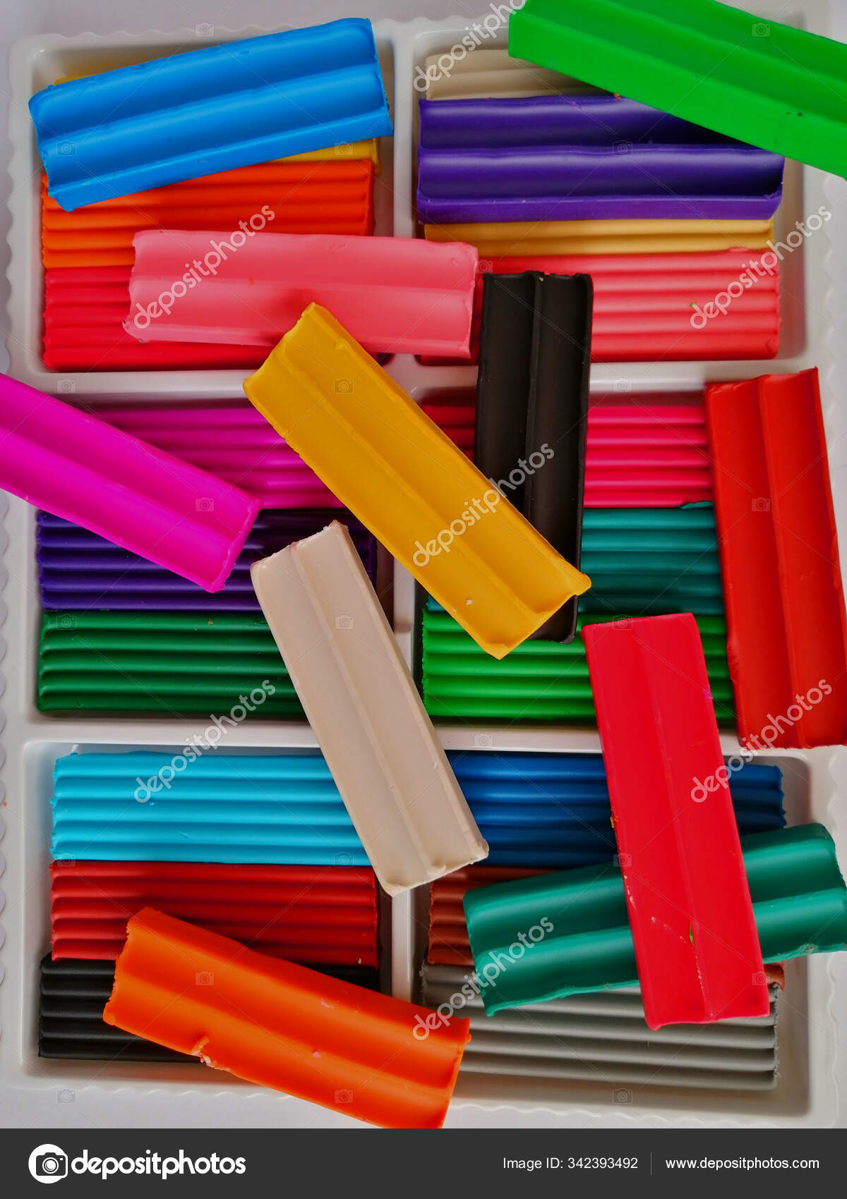 plasticine colour collection