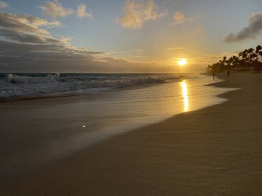Sıcak ülkelere seyahate çıkmış deniz tatilleri ve plajların çizimleri.