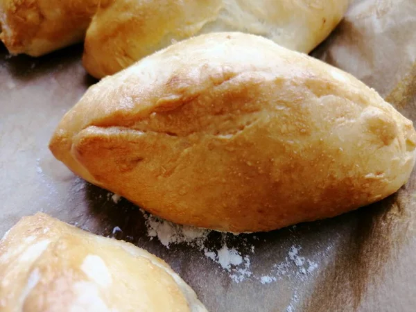 Disposición Pasteles Con Relleno Superficie — Foto de Stock