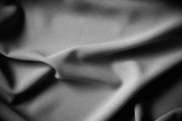 Black White Background Texture Fabric Wave — Stock Photo, Image