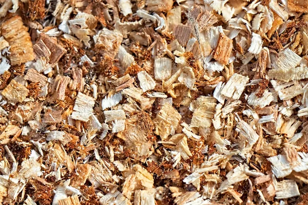 Background Texture Cherry Wood Sawdust — Stock Photo, Image