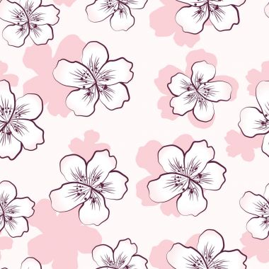 Kiraz çiçeği deseni