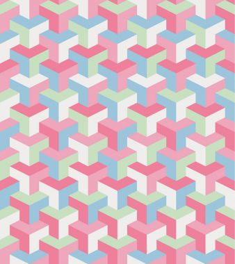 kesintisiz geometrik desen