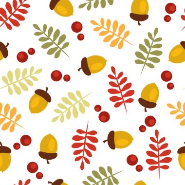 Dikişsiz sonbahar desen