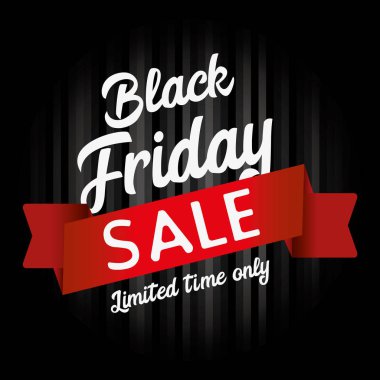 Siyah Cuma satış grafiği ile koyu arka plan