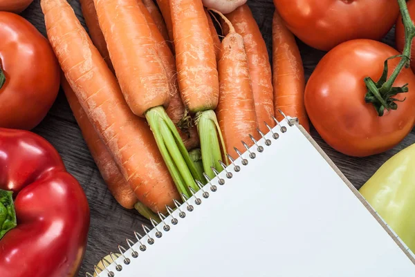 Vegetable mixed fitness concept. Top view.