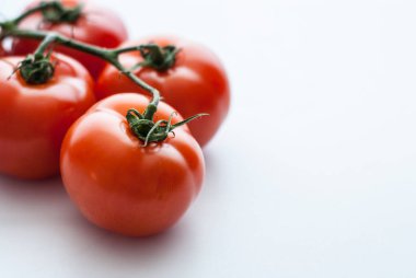 Taze domates sağlıklı kavramı.