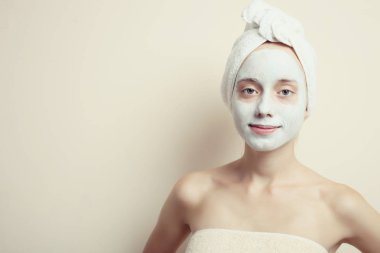  yüz için mavi maske 