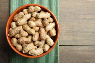 Fıstık kabuğu. Üstten Görünüm.