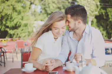 Birbirine aşık çift