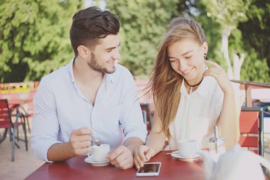 Birbirine aşık çift