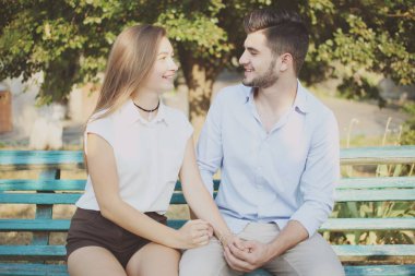 Birbirine aşık çift