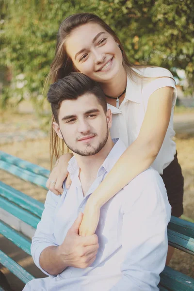 Birbirine aşık çift