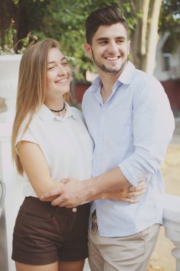 Birbirine aşık çift