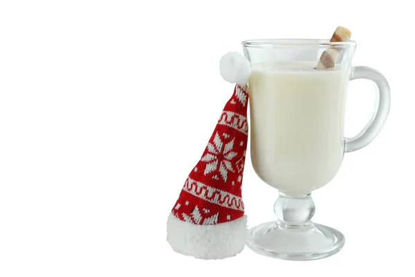 전통적인 크리스마스 음료 달걀 술 — 스톡 사진
