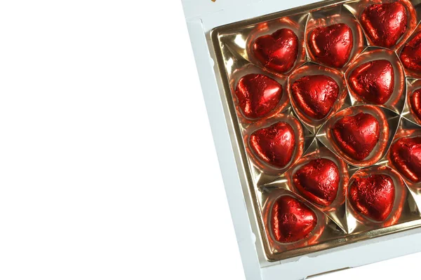 Коробка конфет, День Святого Валентина — стоковое фото