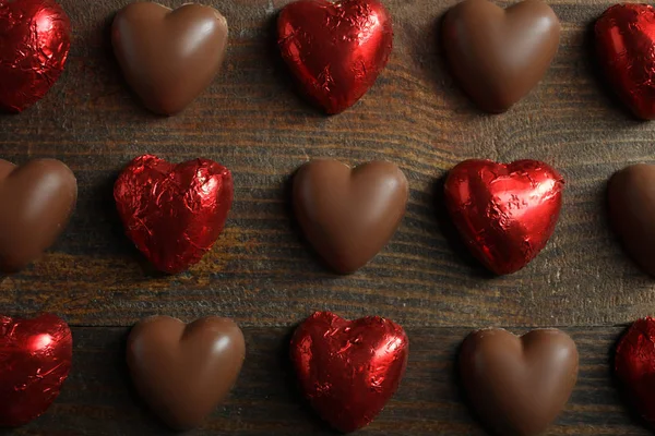 Bonbons in Herzform — Stockfoto