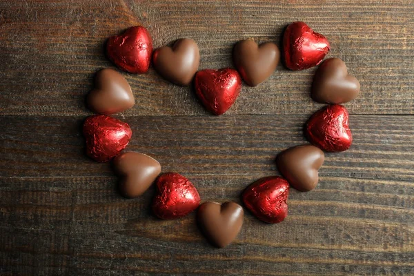 Caramelos en forma de corazón — Foto de Stock