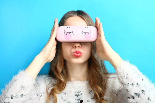 Lindo caso gafas de sol — Foto de Stock