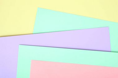 pastel renkli kağıt