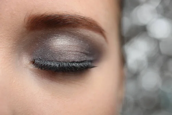 Beautiful eye makeup — Stock Photo, Image