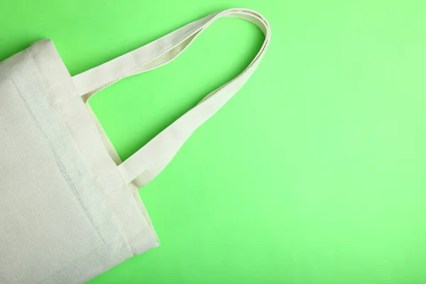 Белая эко-сумка — стоковое фото