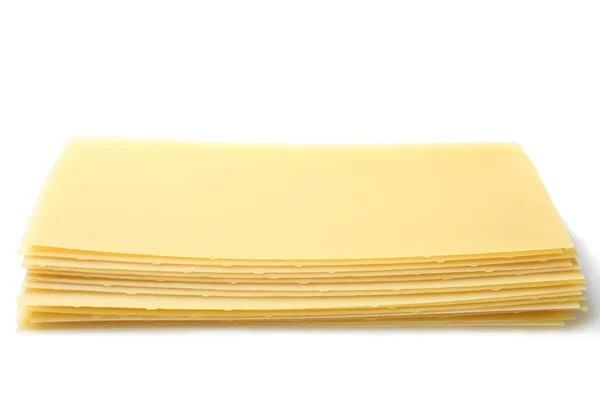 Pasta cruda per la cottura delle lasagne — Foto Stock