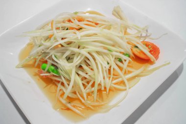 Yeşil Papaya salatası 