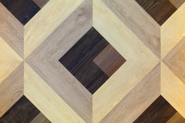 Square pattern wood background — Stock Photo, Image