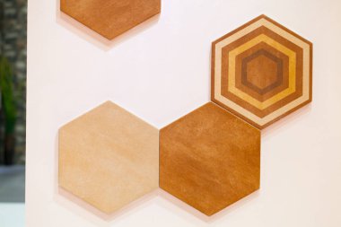 Altıgen karo mozaik arka plan tasarlamak 