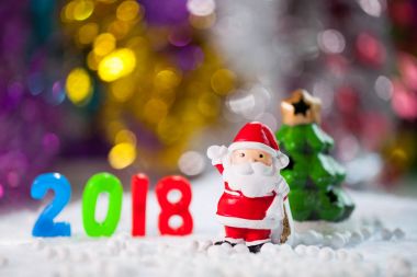 Noel süslemeleri Noel kar alan arka plan w'den aksesuarlar