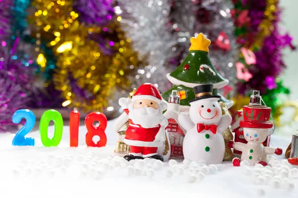 Noel süslemeleri Noel kar alan arka plan w'den aksesuarlar