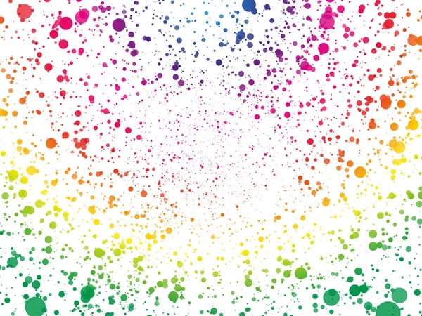 Espectro abstrato pontos de cor papel de parede — Vetor de Stock