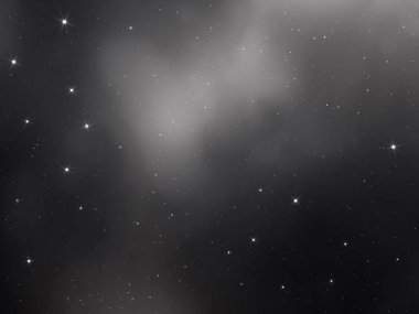 Uzay vektör koyu arka plan ile yıldız Bulutsusu