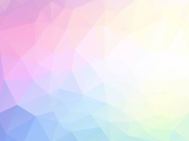 pastel geometrik düşük Poli arka plan