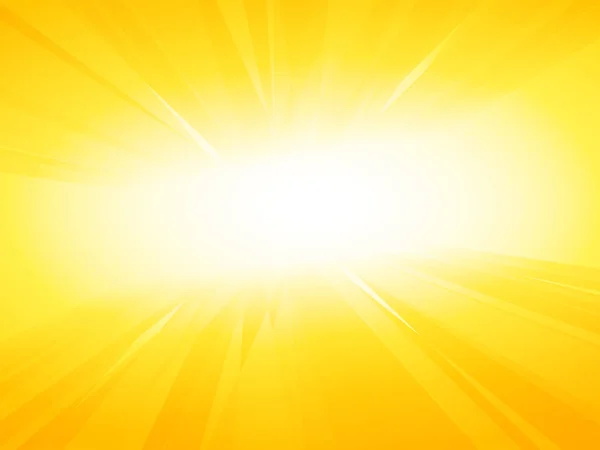Fond de rayons d'été — Image vectorielle