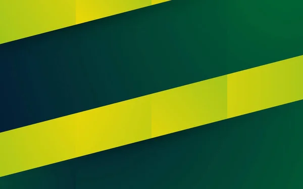 抽象黄色绿色形状背景 — 图库矢量图片
