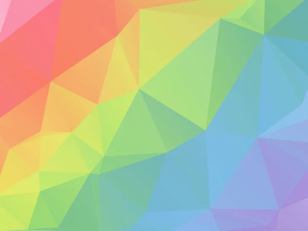 Farbspektrum geometrische Mosaik Hintergrund — Stockvektor