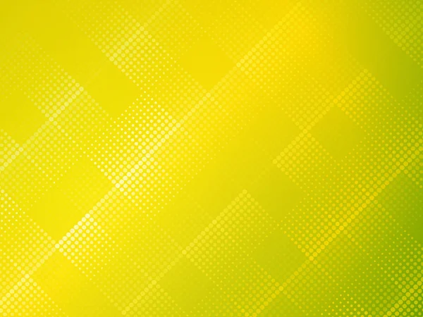노란색 녹색 하프톤 점선된 텍스처 패턴 — 스톡 벡터