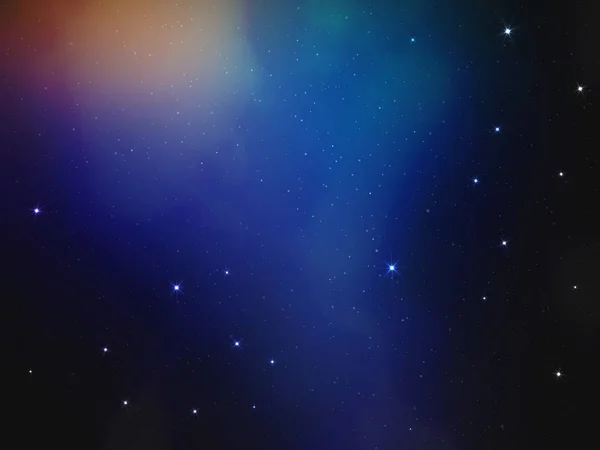 Deep Space Vektor Hintergrund — Stockvektor