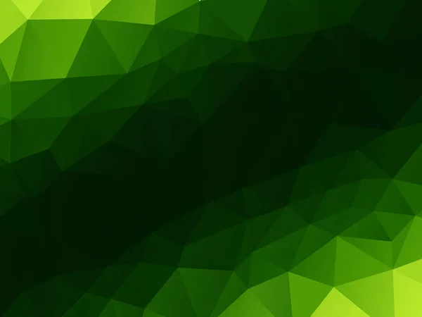 Abstrakte grüne geometrische Textur Hintergrund — Stockvektor