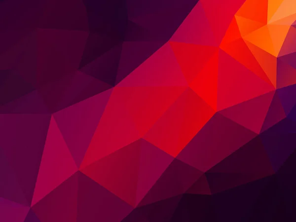 Abstract paars rode driehoeken achtergrond — Stockvector
