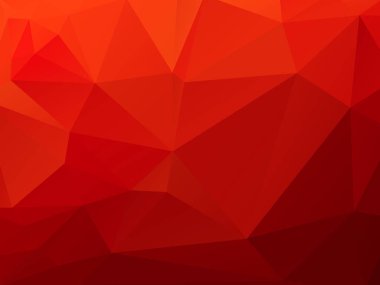 Noel poligonal kırmızı arka plan